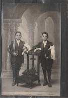 Communion - Carte Photo De Communiants (Lemesre Photographe Calais) - Personen