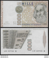 1985 Italia Lire 1.000 Marco Polo FDS Rif. BI 57D Gigante - Sonstige & Ohne Zuordnung