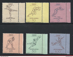 1952 JUGOSLAVIA, N° 611/616  6 Valori  MNH/** - Other & Unclassified