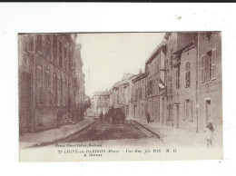 55 Ligny En Barrois Une Rue 1918 Photo Marcel Delboy Non Circulé - Ligny En Barrois