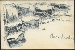 Croatia-----Osijek-----old Postcard - Kroatien