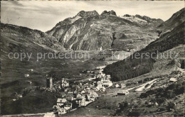 12323380 Hospental Panorama Gegen Andermatt Und Oberalpstrasse Hospental - Other & Unclassified