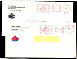 Germania E Olanda,  Amoco, Auto, Carburanti, Benzina, Ema,meter,freistempel (4 Buste)(DZ) - Other (Earth)