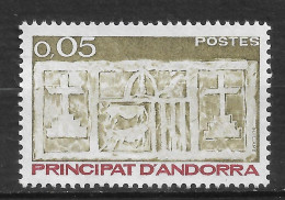 ANDORRE FRANÇAIS N° 316  " ÉCU " - Gebruikt