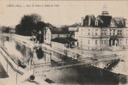 TE 1-(60) CREIL - BRAS DE L' OISE ET HOTEL DE VILLE - 2 SCANS - Creil