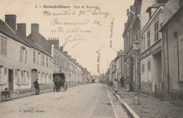 TE 1-(60) GRANDVILLIERS - RUE DE BEAUVAIS  - 2 SCANS - Grandvilliers