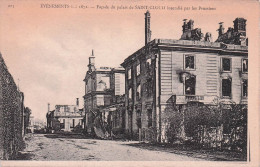 Saint Cloud   - Evenement 1871 - Palais Incendié Par Les Prussiens -   CPA °J - Saint Cloud