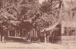 TE 3-(61) BAGNOLES DE L' ORNE - AVENUE DE LA GARE - ANIMATION - 2 SCANS - Bagnoles De L'Orne