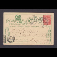 Mexico 1898 Fine Used Stamped Postcard Stationery,VF - Messico