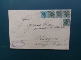 GROOT FORMAAT  LOT10/   LETTRE  1922 - Postwaardestukken