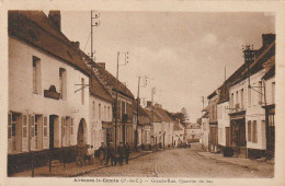 TE 8-(62) AVESNES LE COMTE - GRANDE RUE , QUARTIER DU BAS - ANIMATION - 2 SCANS - Avesnes Le Comte