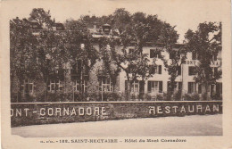 TE 9-(63) SAINT NECTAIRE - HOTEL DU MONT CORNADORE - 2 SCANS - Saint Nectaire