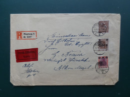 GROOT FORMAAT  LOT12/   LETTRE  ALLEMAGNE 1921 EXPRES - Briefe U. Dokumente