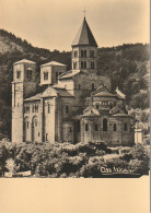 TE 10-(63) SAINT NECTAIRE - L' EGLISE ROMANE - PHOT . A MONIER - 2 SCANS - Saint Nectaire