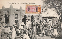 Tombouctou - Un Coin Du Marché De Badjindé - Malí