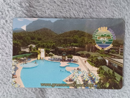 HOTEL KEYS - 2572 - TURKEY - GREENWOOD RESORT - Hotel Keycards