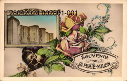 LA FERTÉ- MILON -  Cpsm Colorisée  - Souvenir De La Ferté-Milon  (scans Recto-verso) - Other & Unclassified