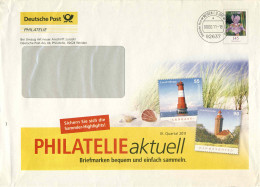 228  Coquillage, Phare: PAP D'Allemagne, 2011 - Lighthouse, Shell Postal Stationery Cover From Germany. Light House - Coquillages