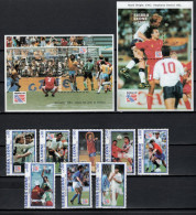 Sierra Leone 1993 Football Soccer World Cup Set Of 8 + 2 S/s MNH - 1994 – Estados Unidos