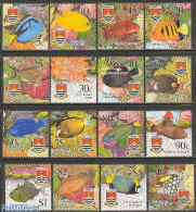 Kiribati 2002 Definitives, Fish 16v, Mint NH, Nature - Fish - Pesci