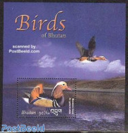 Bhutan 2003 Birds S/s, Mint NH, Nature - Birds - Ducks - Bhoutan