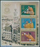 Bhutan 1972 Olympic Games S/s Imperforated, Mint NH, Sport - Olympic Games - Bhutan