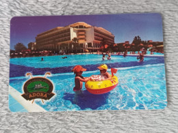 HOTEL KEYS - 2575 - TURKEY - ADORA GOLF RESORT HOTEL - Hotel Keycards