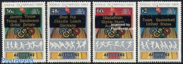 Aitutaki 1984 Olympic Winners 4v, Mint NH, Sport - Olympic Games - Aitutaki