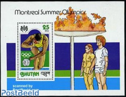 Bhutan 1978 Olympic Games S/s, Mint NH, Sport - Athletics - Olympic Games - Atletiek