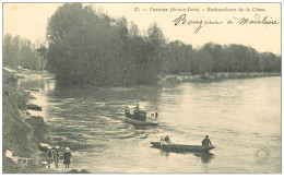 37 VOUVRAY. Embarcations Sur La Cisse Vers 1900 - Vouvray