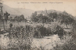 TE 21-(68) VALLEE DE LA THUR - L' EGLISE ET VUE GENERALE - 2 SCANS - Other & Unclassified