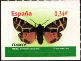 España 2010 Edifil 4533 Sello ** Fauna Mariposa Butterfly Artimelia Latreillei Michel 4475 Yvert 4180 Spain Stamp Timbre - Ongebruikt