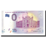 Espagne, Billet Touristique - 0 Euro, Spain - Madrid - La Plaza De Toros De Las - Sonstige & Ohne Zuordnung