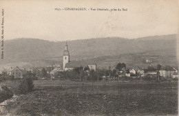 TE 23-(70) CHAMPAGNEY - VUE GENERALE , PRISE DU SUD - 2 SCANS - Sonstige & Ohne Zuordnung