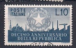 ITALIE    N°    725    OBLITERE - 1946-60: Usados