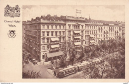 Austria Oostenrijk Wien Grand Hotel Wien Tramway 1936 - Treinen