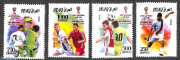 Iraq 2018 Worldcup Football 4v, Mint NH, Sport - Football - Irak