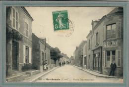 CPA (41) MARCHENOIR - Aspect De La Pharmacie à L'angle De La Route Départementale En 1910 - Marchenoir