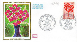 France 1716 Fdc Cardiologie, Coeur, Main, Sang - Geneeskunde