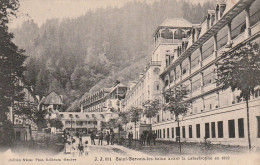 TE 26-(74) SAINT GERVAIS LES BAINS  AVANT LA CATASTROPHE EN 1892 - LES THERMES  - ANIMATION - 2 SCANS - Saint-Gervais-les-Bains