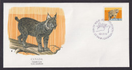 Canada Nordamerika Fauna Kanadischer Luchs Schöner Künstler Brief - Jamaique (1962-...)