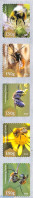 Luxemburg 2020 Bees 5v S-a, Mint NH, Nature - Bees - Insects - Ungebraucht