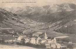 TE 26-(74) GRAND BORNAND ET CHAINE DES ARAVIS - L' EGLISE - 2 SCANS - Other & Unclassified