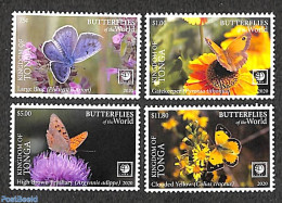 Tonga 2020 Butterflies 4v, Mint NH, Nature - Butterflies - Autres & Non Classés