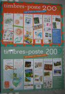 Document La Poste Lot De 93 Documents Dont Calendriers Semestriels, Programme Des émissions De Timbres - Cartes Diverses - Postdokumente