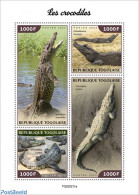 Togo 2022 Crocodiles, Mint NH, Nature - Crocodiles - Togo (1960-...)