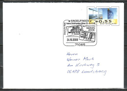 MiNr. USo 168 (ATM - Post Tower), SoSt. Briefmarken-Börse Sindelfingen Vom Ausgabetag; B-1649 - Umschläge - Gebraucht