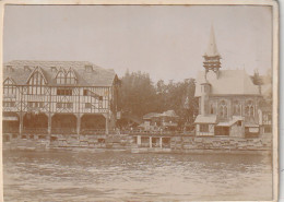 UR 4-(75) VIEUX PARIS - EXPOSITION UNIVERSELLE  PARIS 1900 - PHOTO SUR SUPPORT CARTONNE - Places