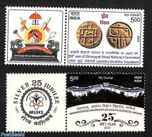 India 2023 My Stamp 2v+tabs, Mint NH, Science - Various - Education - Money On Stamps - Ungebraucht