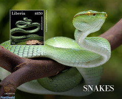 Liberia 2022 Snakes, Mint NH, Nature - Snakes - Other & Unclassified